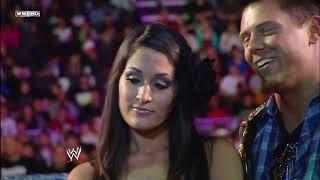 1080pHD WWE ECW 03/24/09 Carlito (w/ Primo & Brie Bella) VS John Morrison (w/The Miz & Nikki Bella)