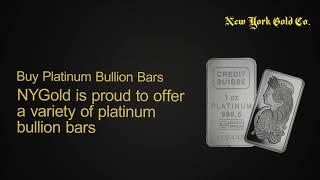 Are you thinking of investing in platinum bullion bars? But today at #NewYorkGoldCo