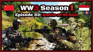 China vs Indonesia-ASEAN: Chinese invasion of Brunei | Arma 3 World War 3 (S1EP33)