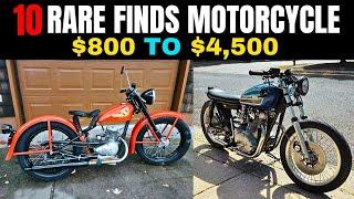 10 Classic Motorcycles for Sale, Starting at Just $800!