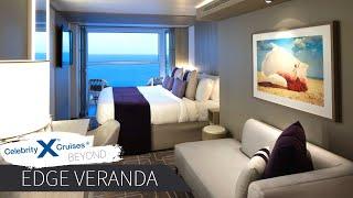 Celebrity Beyond | Edge Veranda Stateroom Full Walkthrough Tour & Review 4K | Celebrity Cruises