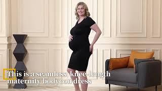 WZX Seamless Maternity Dress Manufacturers OEM ODM #maternityworkoutclothes #maternitydresses