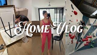 First few days in my new home   | updated apartment tour, new furniture, chatty home vlog