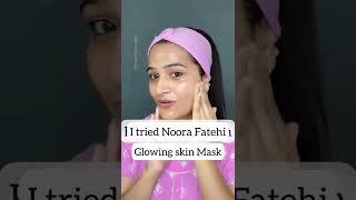 Nora Fatehi Glowing Skin 2 Minute Face pack| Get Glass Skin in 7 Days #shorts Beautifulyoutips