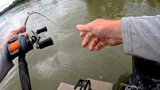 One of my FAVORITE WAYS To Catch BIG RIVER CATFISH!! (Tent Camping and Cooking)