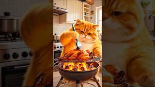 Cat Ai animated video Cat funny video #funny #pets #cat #adoptcat #mycat