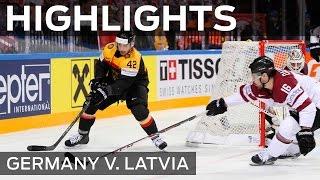 Germany take Latvia over the line | #IIHFWorlds 2015