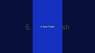 6. Boot Fetish