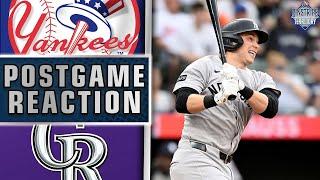 Yankees vs Rockies | Postgame Recap & Fan Reactions