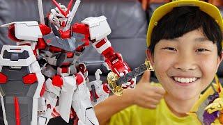 예준이와 아빠의 장난감 조립놀이 건담 로봇 만들기 Toy Assembly Gundam