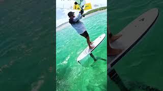 Wingfoil fun day in Kauai - Anini Boat Channel #hawaii #kauai #wingfoil #foil