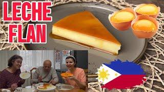 What is the most popular Filipino dessert?/Mom and Dad are thrilled️/LECHE FLAN