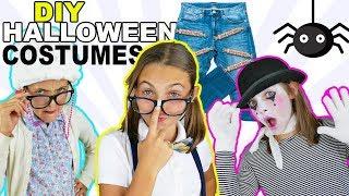 BEST DIY Halloween Costumes! Easy and Fun Last Minute Costumes For Kids