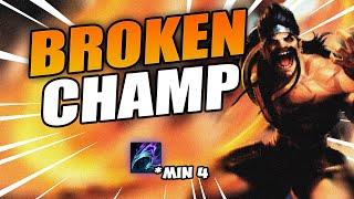 THIS CHAMP IS BROKEN!!! THIS IS HOW V1NCENT DRAVEN GETS 1ST ITEM AT MIN 4 [Best Moments]