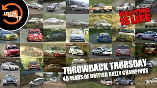 Throwback Thursday - 40 Years of British Rally Champions!