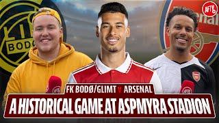 A Historical Game At Aspmyra Stadion | FK Bodø/Glimt vs Arsenal Ft. Cecil & Michael