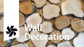 Wall Decoration // Scrap Waste Fire Wood Project 1