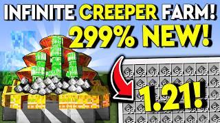 BEST INFINITE CREEPER XP FARM 1.21! Minecraft Bedrock MCPE/Xbox/PS4/Nintendo Switch/Windows 10