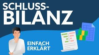 #Schlussbilanz & #Schlussbilanzkonto (SBK) - Einfach erklärt