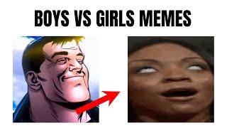 Boys vs Girls Memes 22