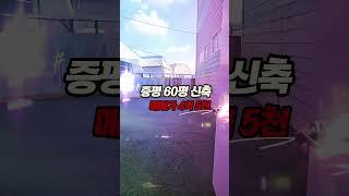 【60평】 증평 식품 공장 매매합니다. 60평 소형이며 2차선 도로변 접한 신축 제조업소 입니다.