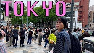 Tokyo Vlog 2024  Harajuku, Omotesando, Shin-Okubo, Pop-up store of PAF, Coffee, Eating in Japan