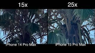 iPhone 15 Pro Max vs iPhone 14 Pro Max | ZOOM Comparison