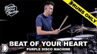 Beat Of Your Heart  - Purple Disco Machine, ÁSDÍS  | DRUMS ONLY