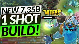 "HE'S 1 SHOTTING Everything!" - BEST Solo Carry Build 7.35B - Dota 2 Morphling Guide