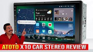 ATOTO X10 Carplay Android Auto Stereo Review (X10G2B7E)