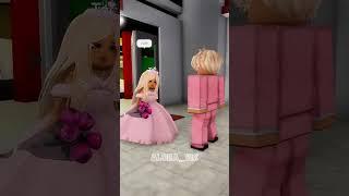  crying in my prom dress || Roblox love story edit #roblox #shorts