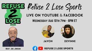 Refuse 2 Lose Sports | Lamar Jackson, Carson Wentz, Kevin Durant, James Harden & More