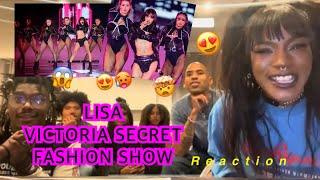 LISA VICTORIA SECRET FASHION SHOW ROCKSTAR REACTION