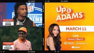 Up & Adams Show with Kay Adams! LIVE at The Players Championship | Rickie Fowler & Isaiah Bond