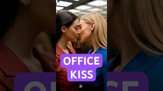 Employees CAUGHT Kissing | Lesbian Kissing Video