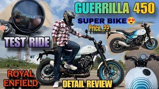 Royal Enfield Guerrilla 450 Test Ride | Detail Review | On Road Price | Super Bike | Mr.Cheenu