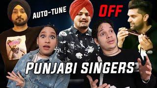 Waleska & Efra react to PUNJABI SINGERS WITHOUT AUTO-TUNE !