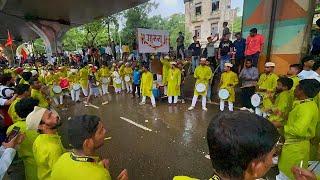 Samna Dhol Tasha Pathak, Mumbai | Best Dhol Tasha Performance | Fort Cha Ladka Aagman sohala 2024