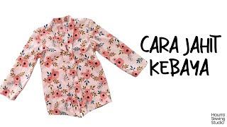 Cara Jahit Kebaya Kelepet Kanak-kanak