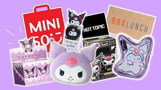 SHOPPING ONLY FOR KUROMI AT THE MALL | miniso, box lunch, and more! + shopping haul!