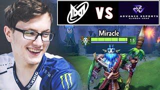 Miracle- NP Perspective | Nigma Galaxy vs Advance Esports| Game 2