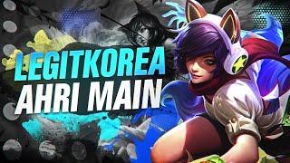 LegitKorea "RANK 1 AHRI" Montage | Best Ahri Plays