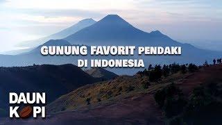 10 Gunung Paling Favorit di Indonesia
