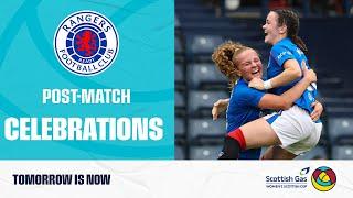 Rangers Trophy Celebrations! | Glasgow City 0-3 Rangers  |  Women's Scottish Cup Final 2024-25
