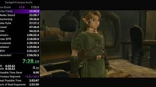 Twilight Princess Any% Speedrun in 2:56:33 (Livestream Version)