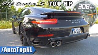 PORSCHE 911 TURBO S 991.1 700HP | 100-300 & INSANE SOUND by AutoTopNL