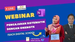 Webinar 'Teach Digital School': Pengajaran Sistematik dengan Microsoft OneNote