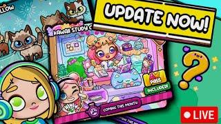 (LIVE) AVATAR WORLD UPDATE TIME! KAWAII STUDY TIME & MORE!