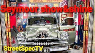 Seymour show&shine. Australian muscle cars, hot rods, rat rods, barn finds.