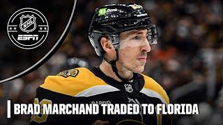 TRADE REACTION  Bruins trade Brad Marchand to Panthers, Brandon Carlo to Maple Leafs | NHL on ESPN